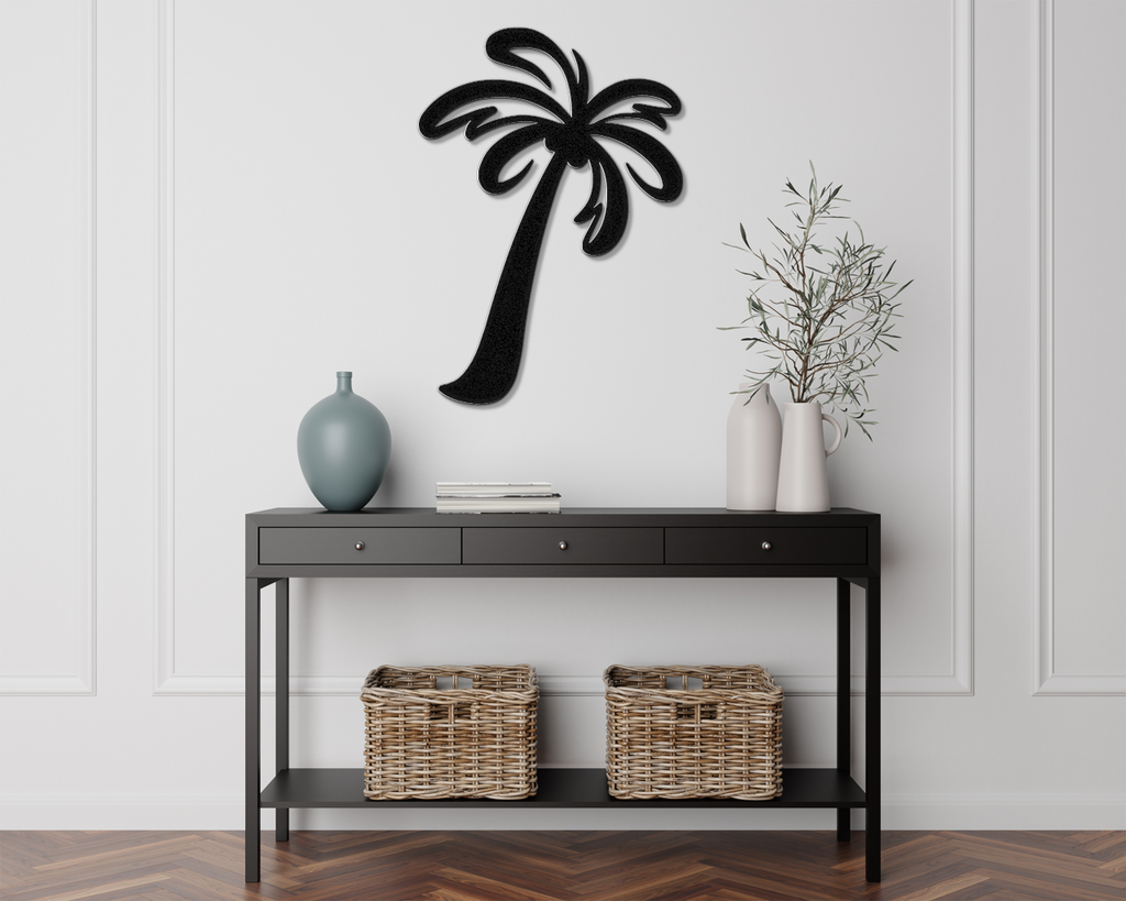 Palm Tree Metal Wall Art