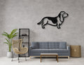 Basset Hound Metal Wall Art