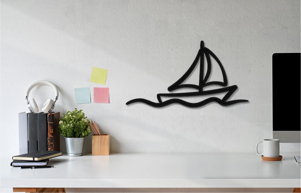 Sailboat Metal Wall Art