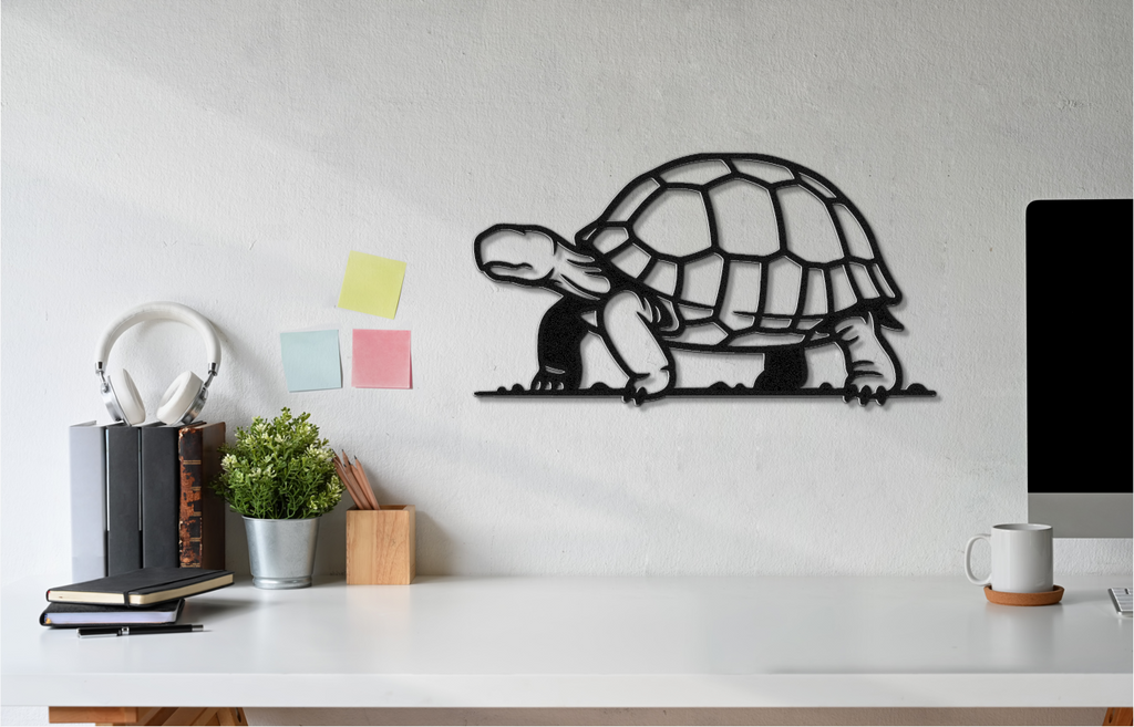 Tortoise Metal Wall Art