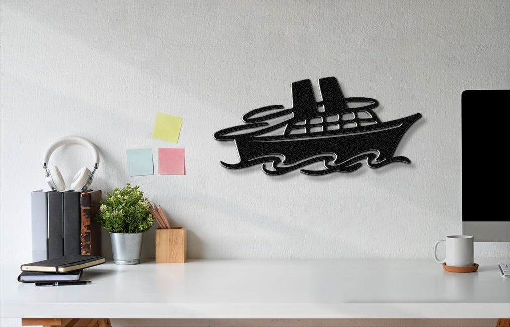 Cruise Ship Metal Wall Art