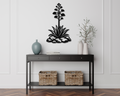 Blooming Agave Metal Wall Art