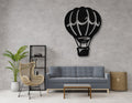Hot Air Balloon Metal Wall Art