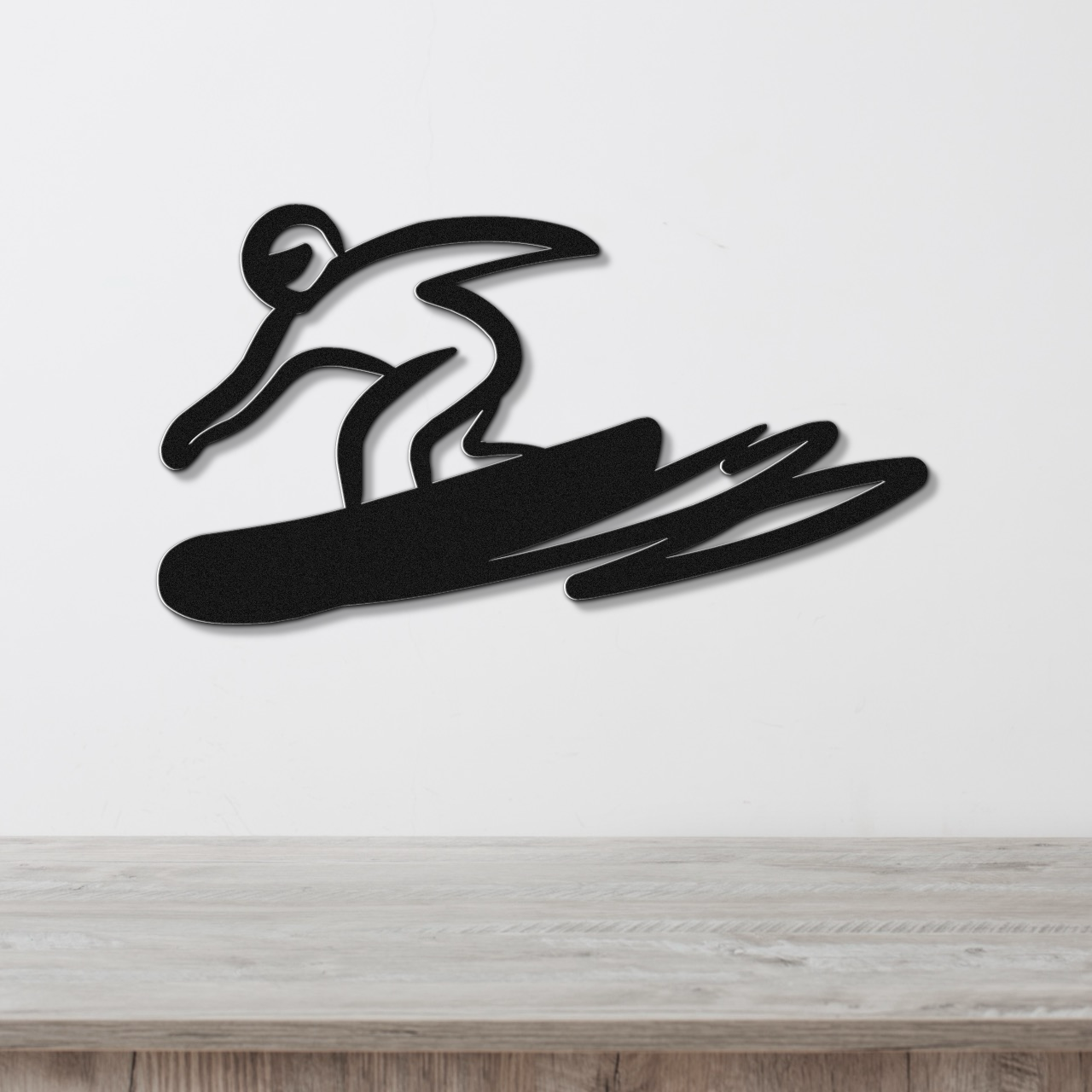 Snowboarding Metal Wall Art