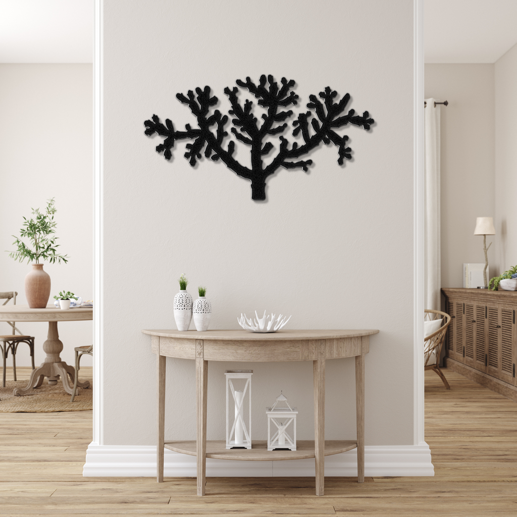 Cholla Cactus Metal Wall Art