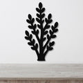 Jade Plant Metal Wall Art