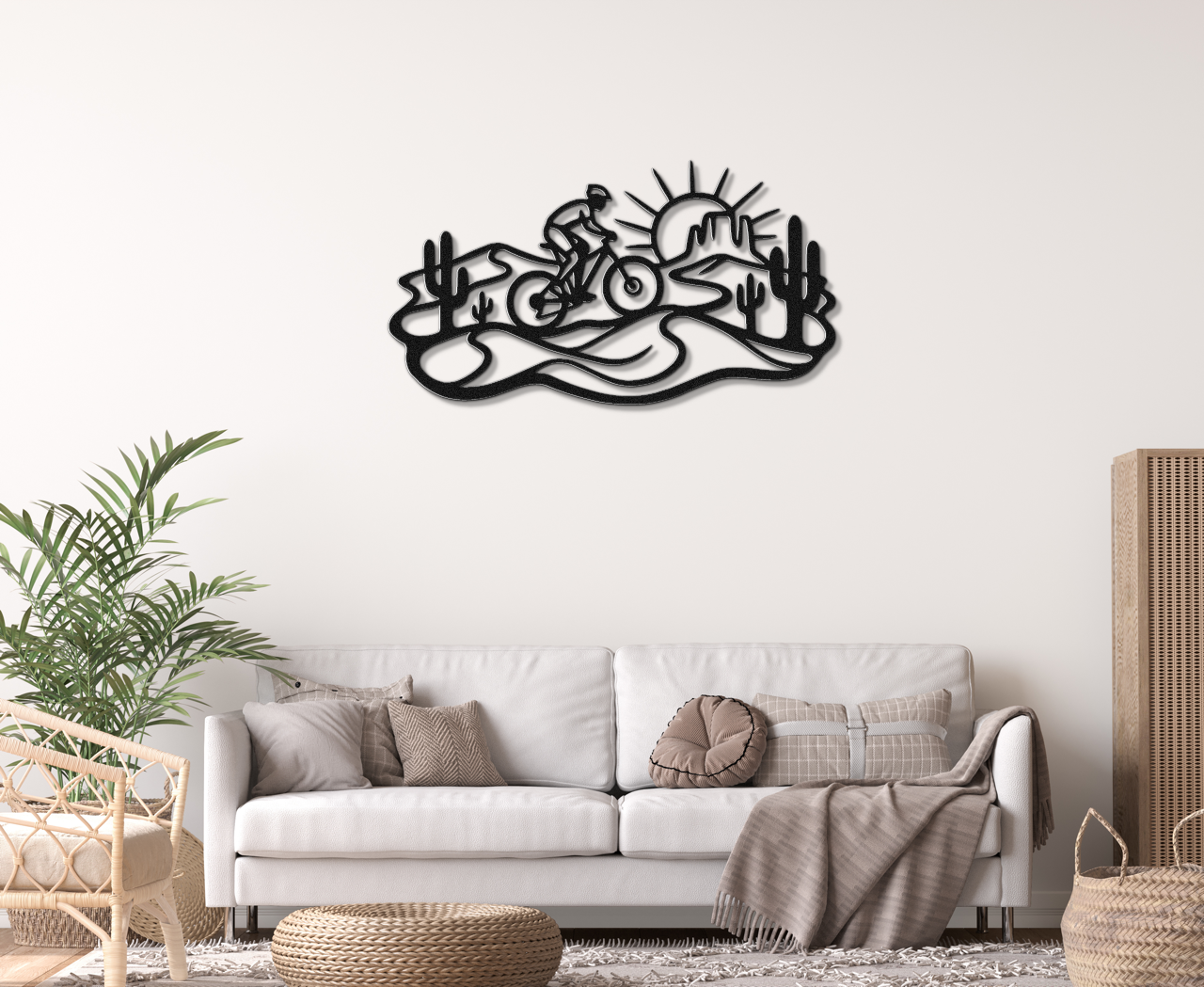 Arizona Cycling Metal Wall Art