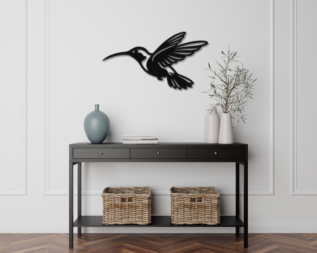 Hummingbird Metal Wall Art