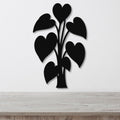 Philodendron Metal Wall Art