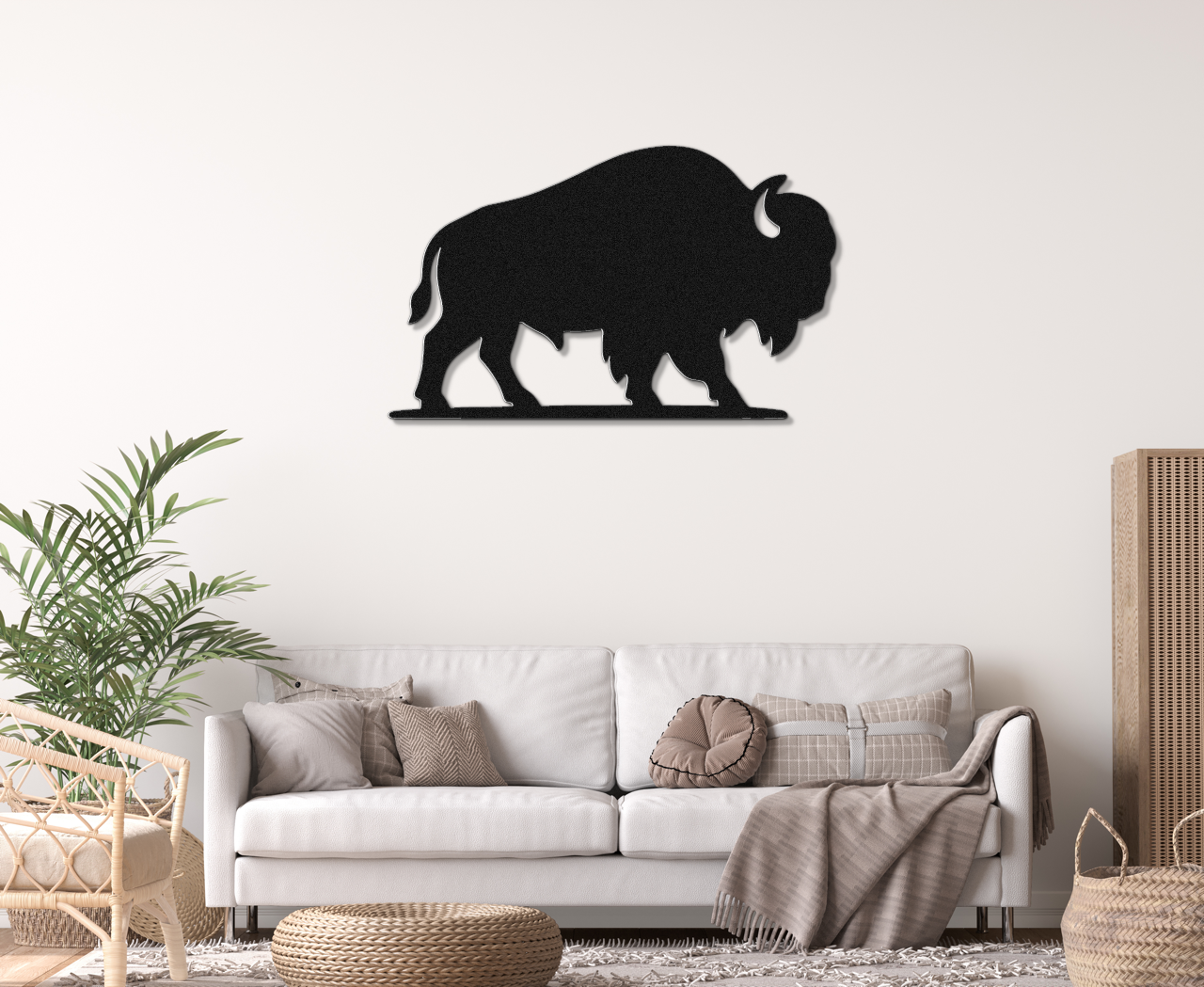 Buffalo Metal Wall Art