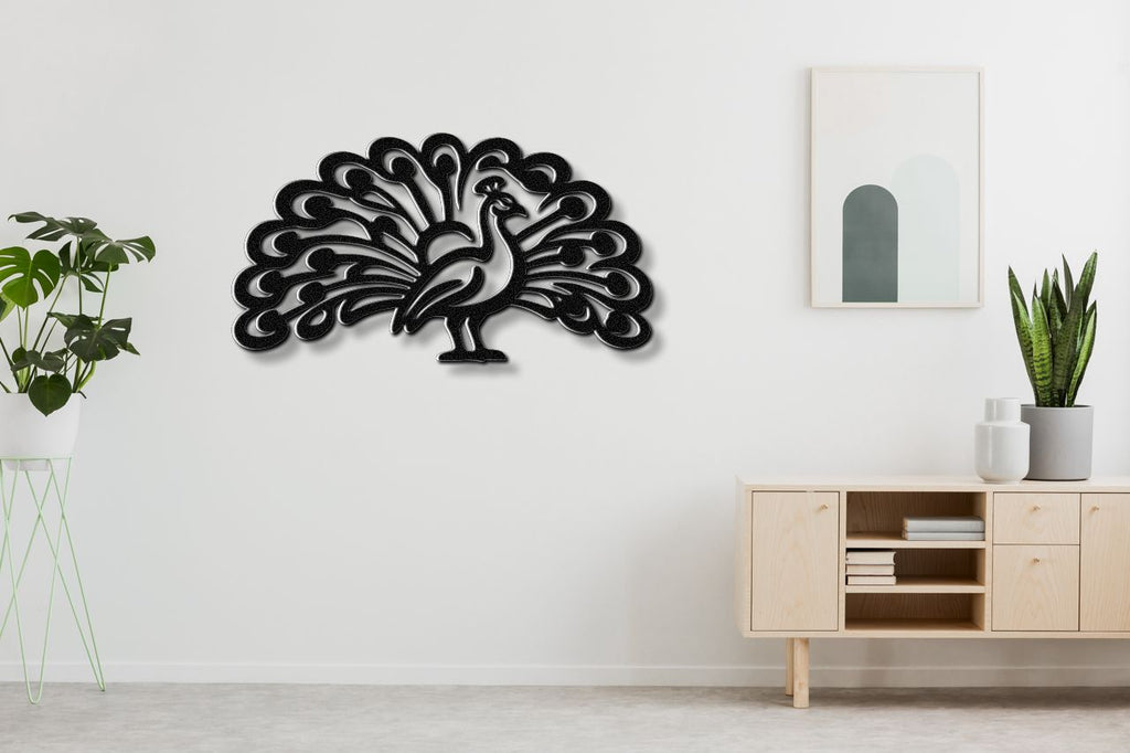 Peacock Metal Wall Art