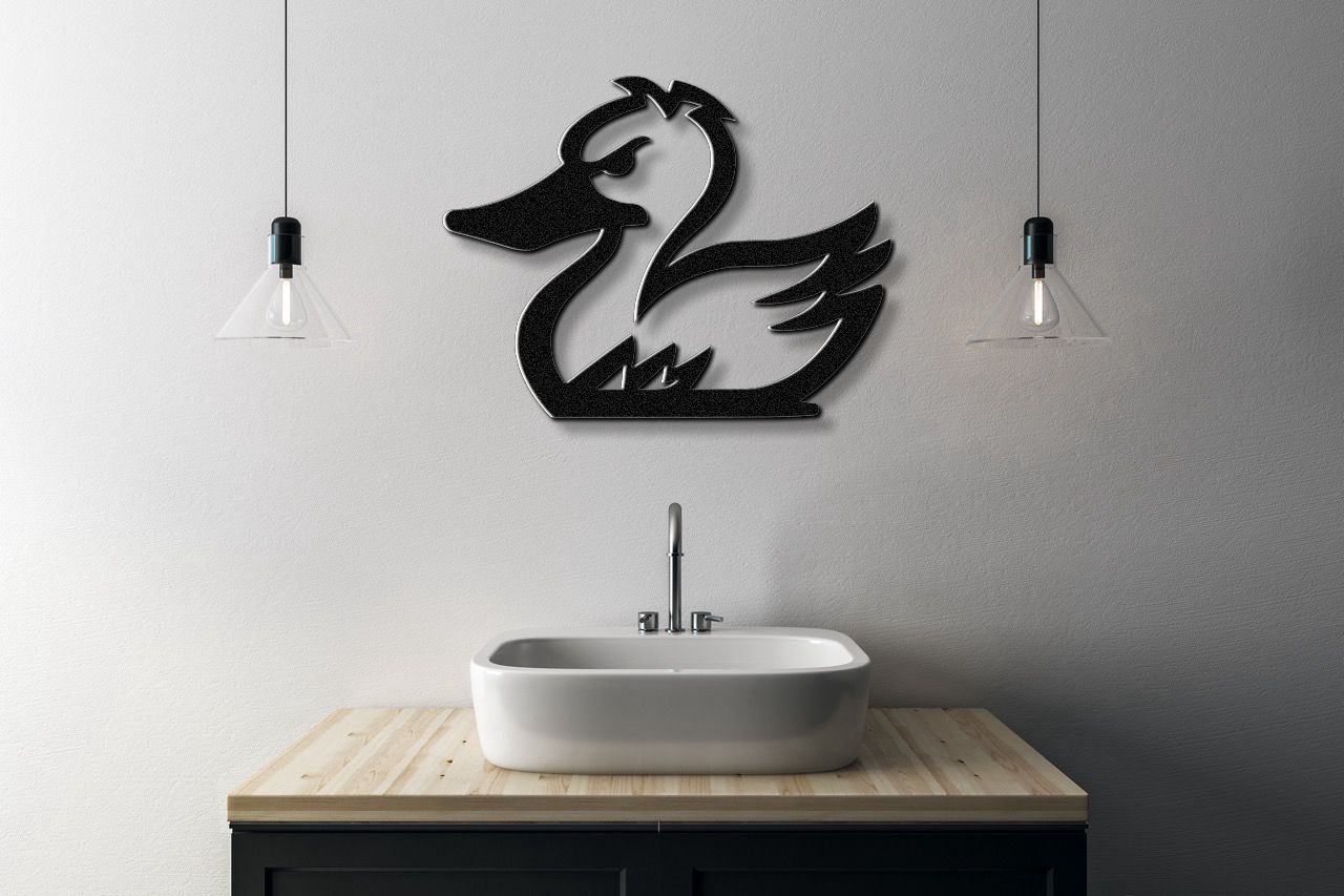 Duck Metal Wall Art