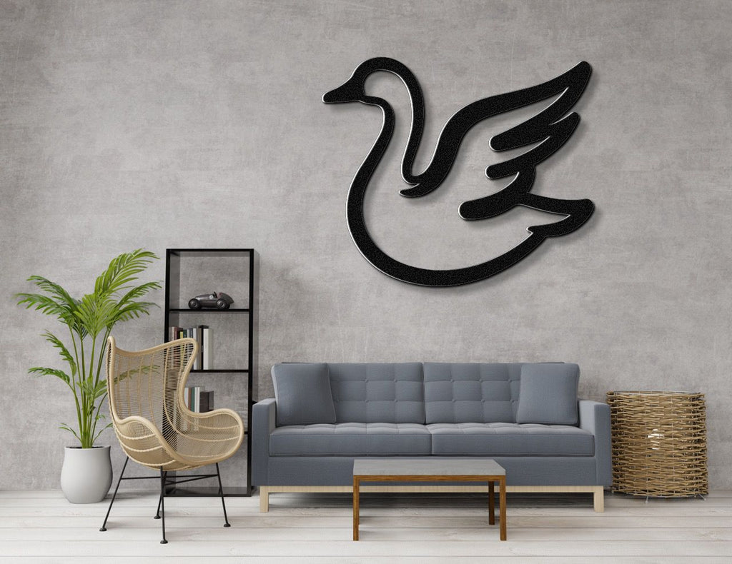 Goose Metal Wall Art