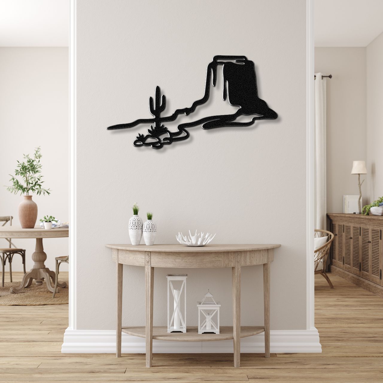 Desert Mesa Metal Wall Art