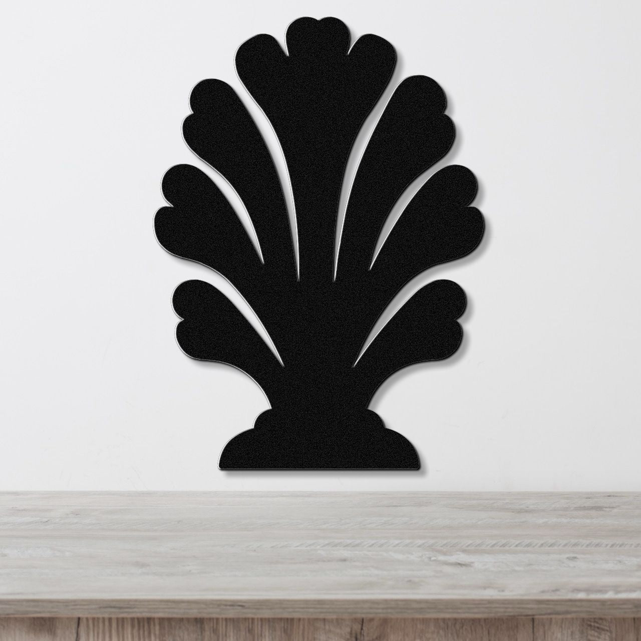 Coral Metal Wall Art
