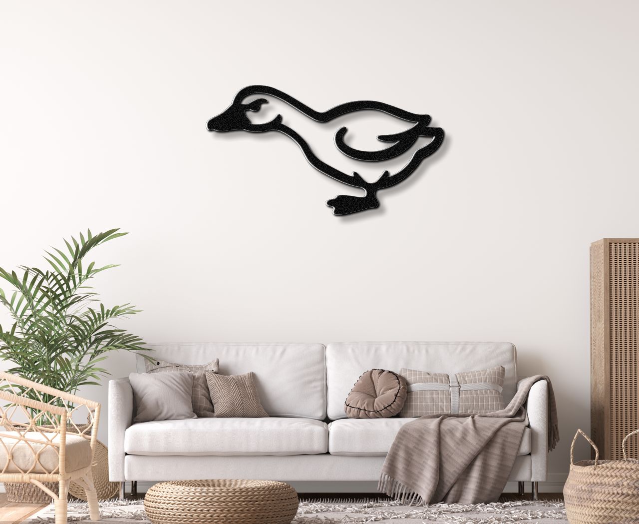 Goose Metal Wall Art