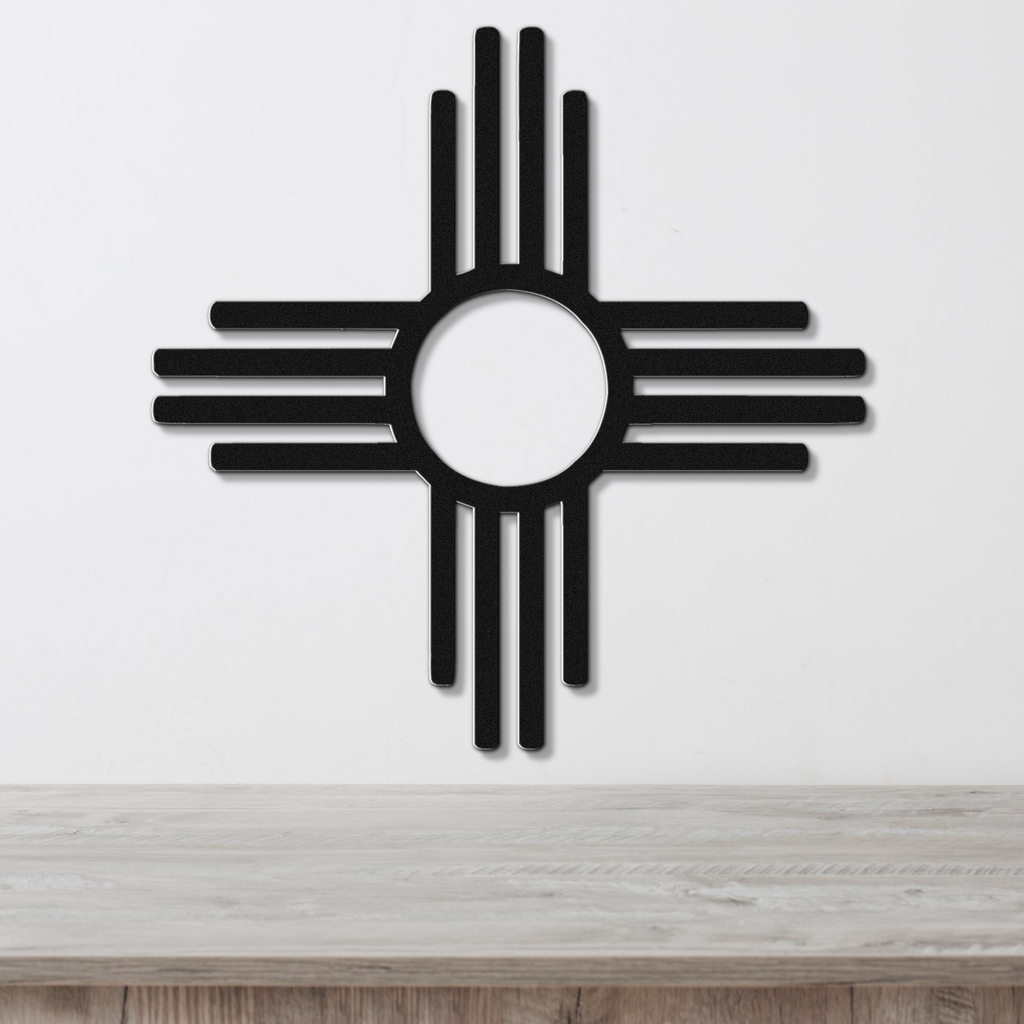Zia Sun Symbol Metal Wall Art