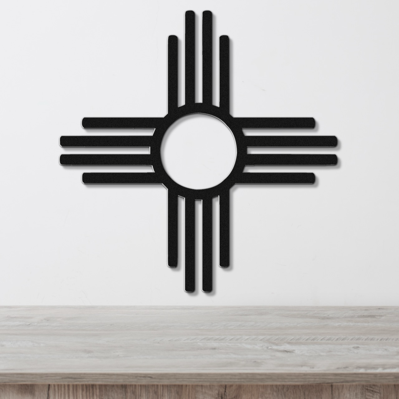 Zia Sun Symbol Metal Wall Art