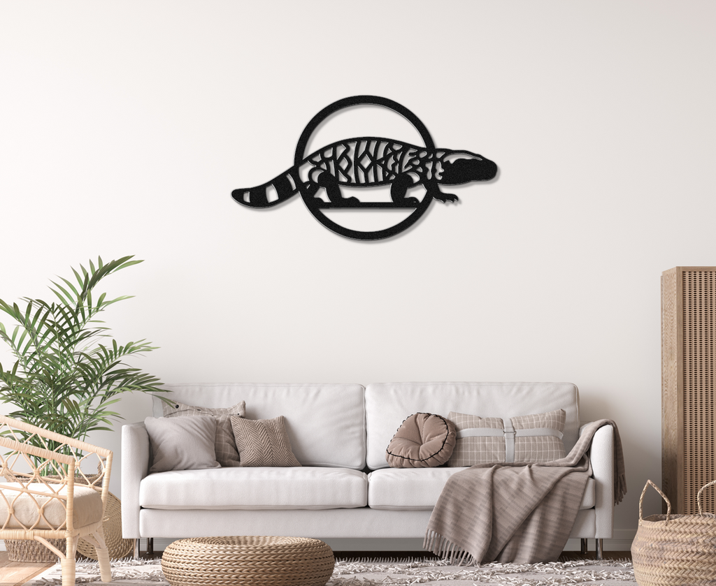 Gila Monster Metal Wall Art