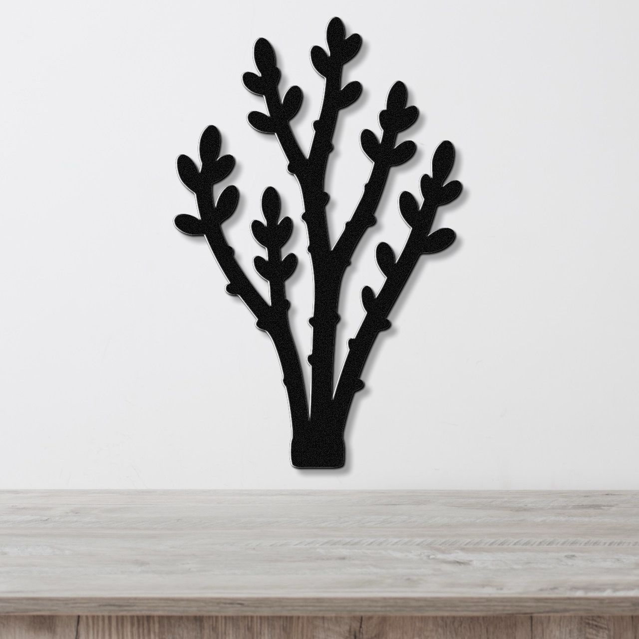 Desert Branch Metal Wall Art