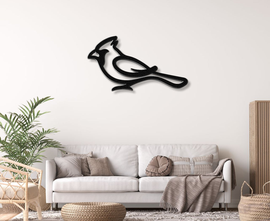 Cardinal Metal Wall Art
