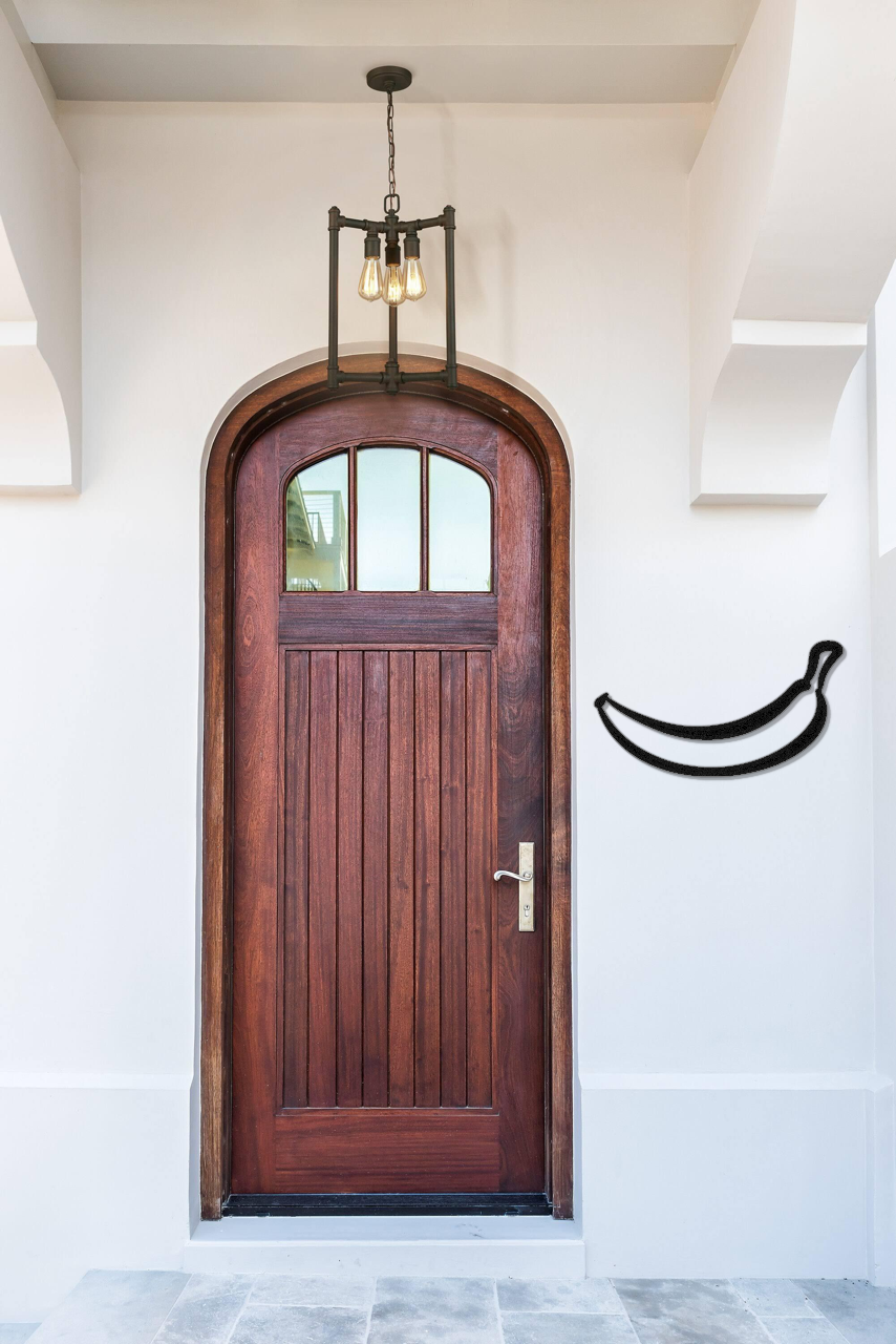 Banana Metal Wall Art