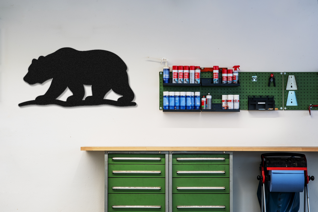 Bear Metal Wall Art