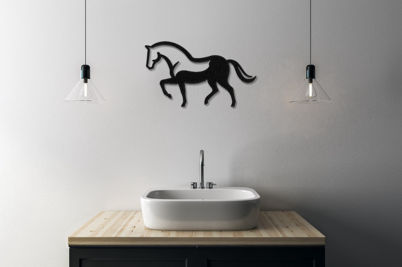 Horse Metal Wall Art