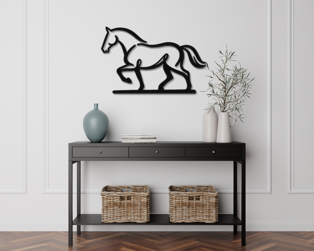 Horse Metal Wall Art