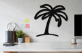 Palm Tree Metal Wall Art