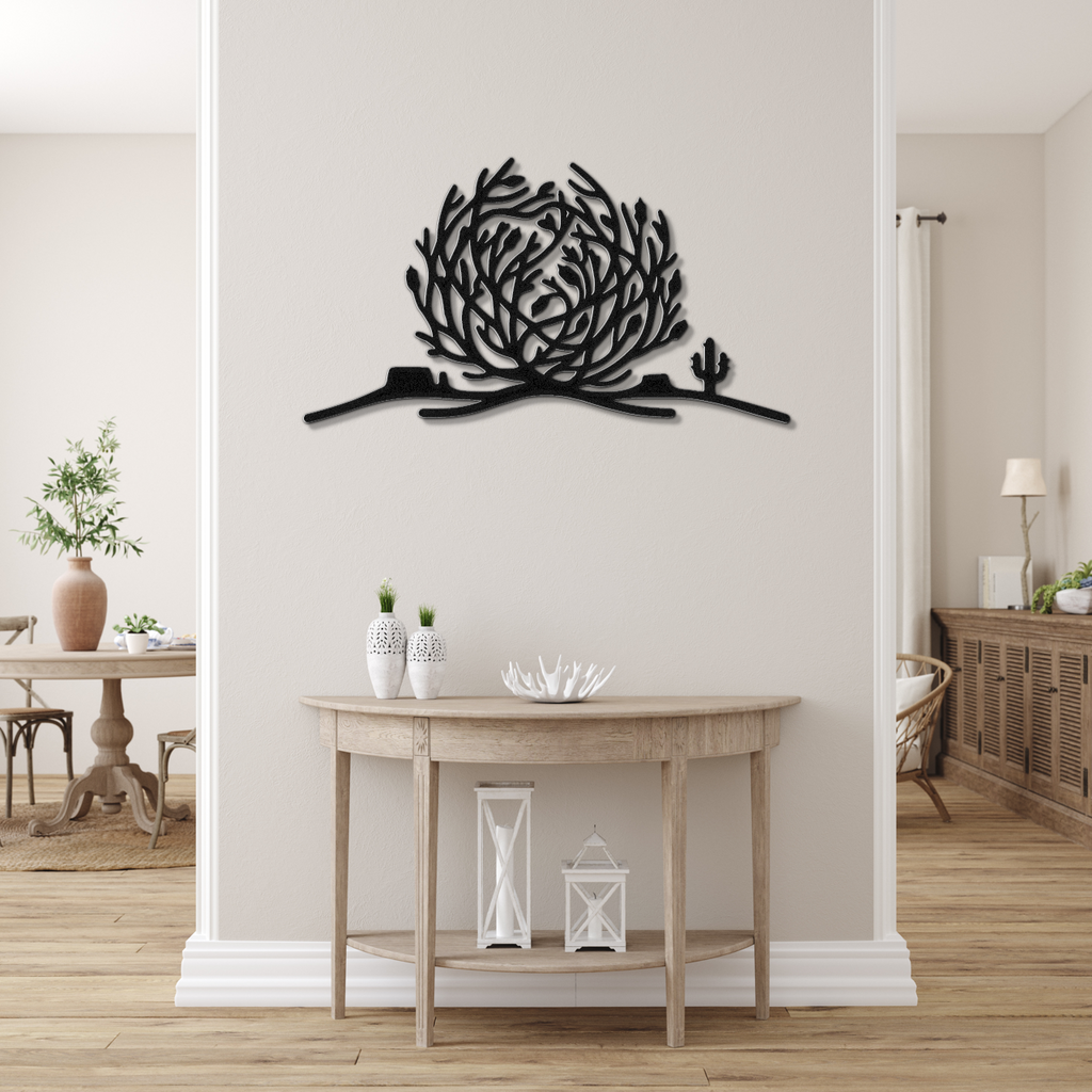 Tumbleweed Metal Wall Art