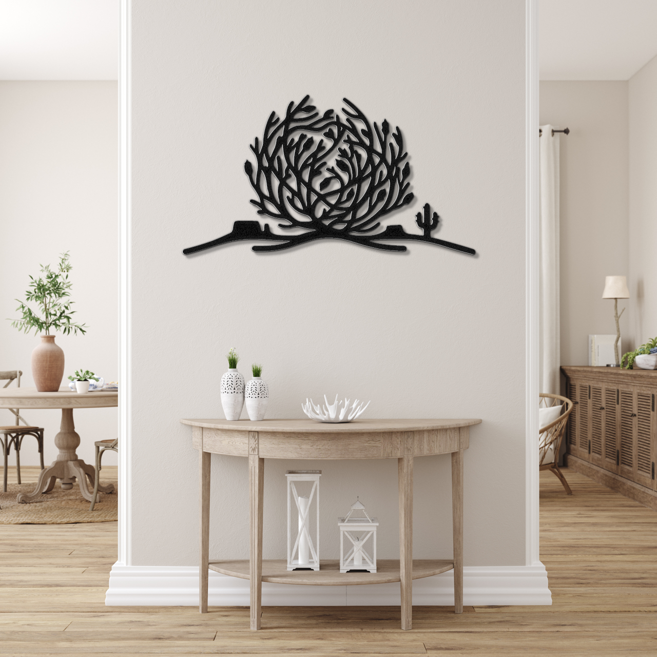 Tumbleweed Metal Wall Art