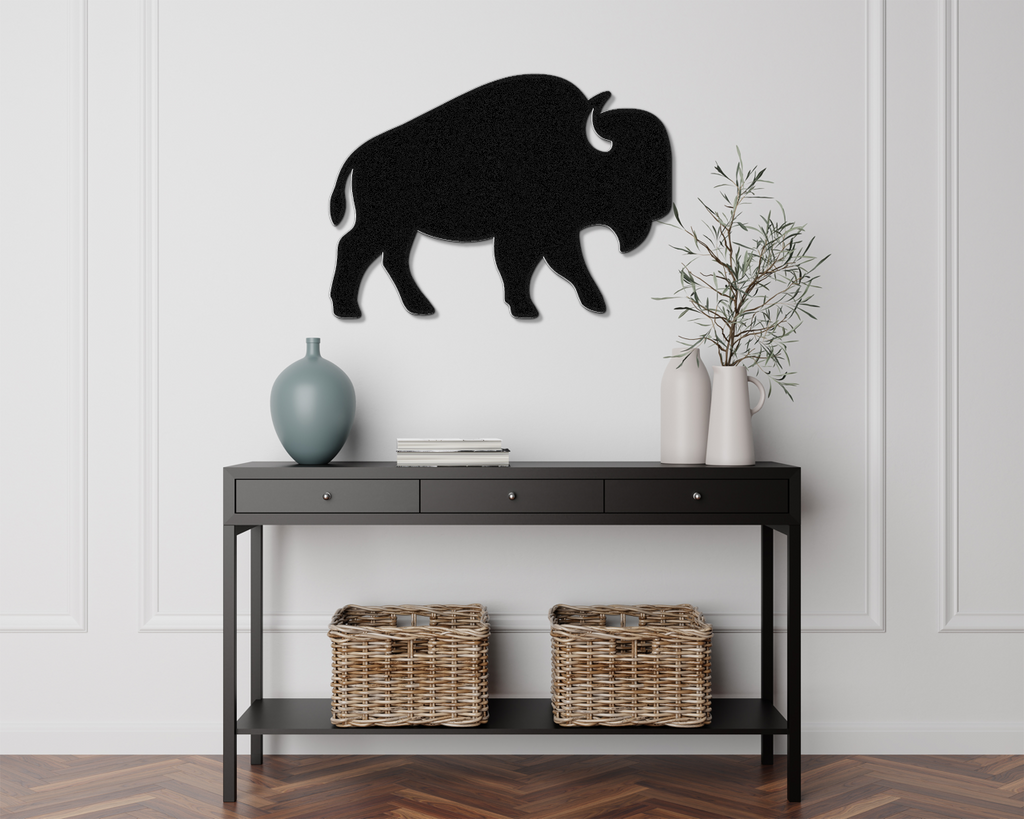 Buffalo Metal Wall Art