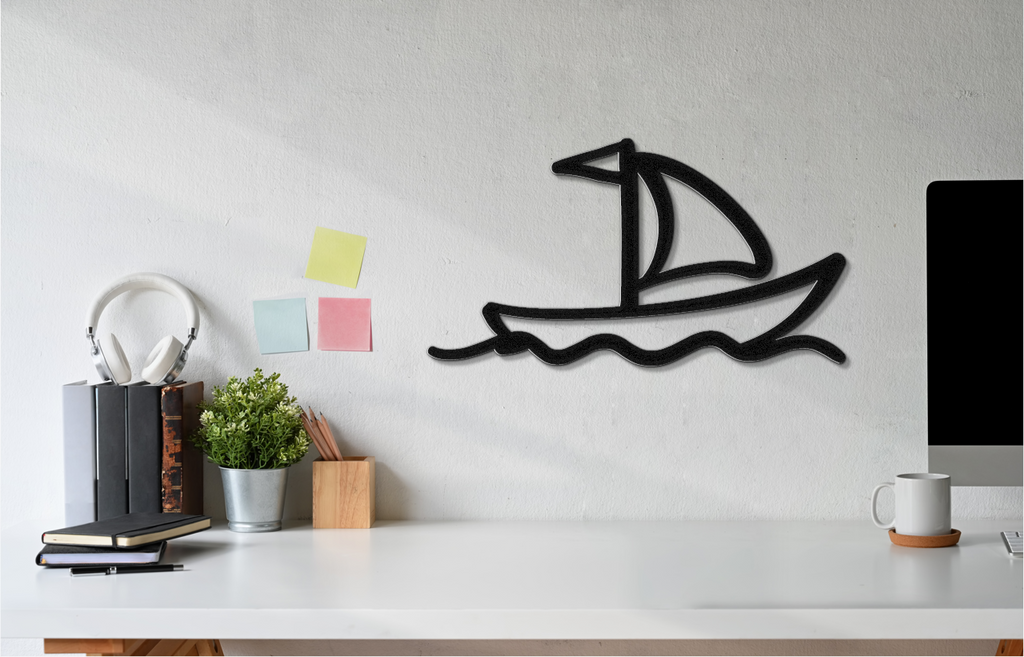 Sailboat Metal Wall Art