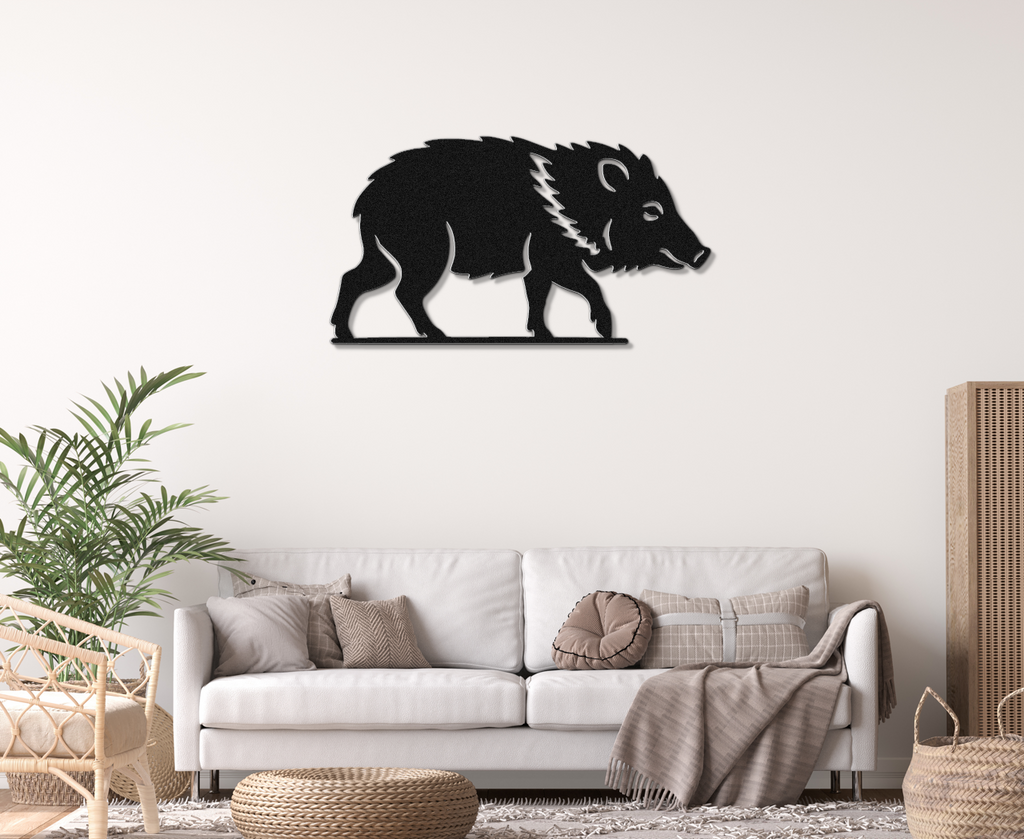 Javelina Metal Wall Art