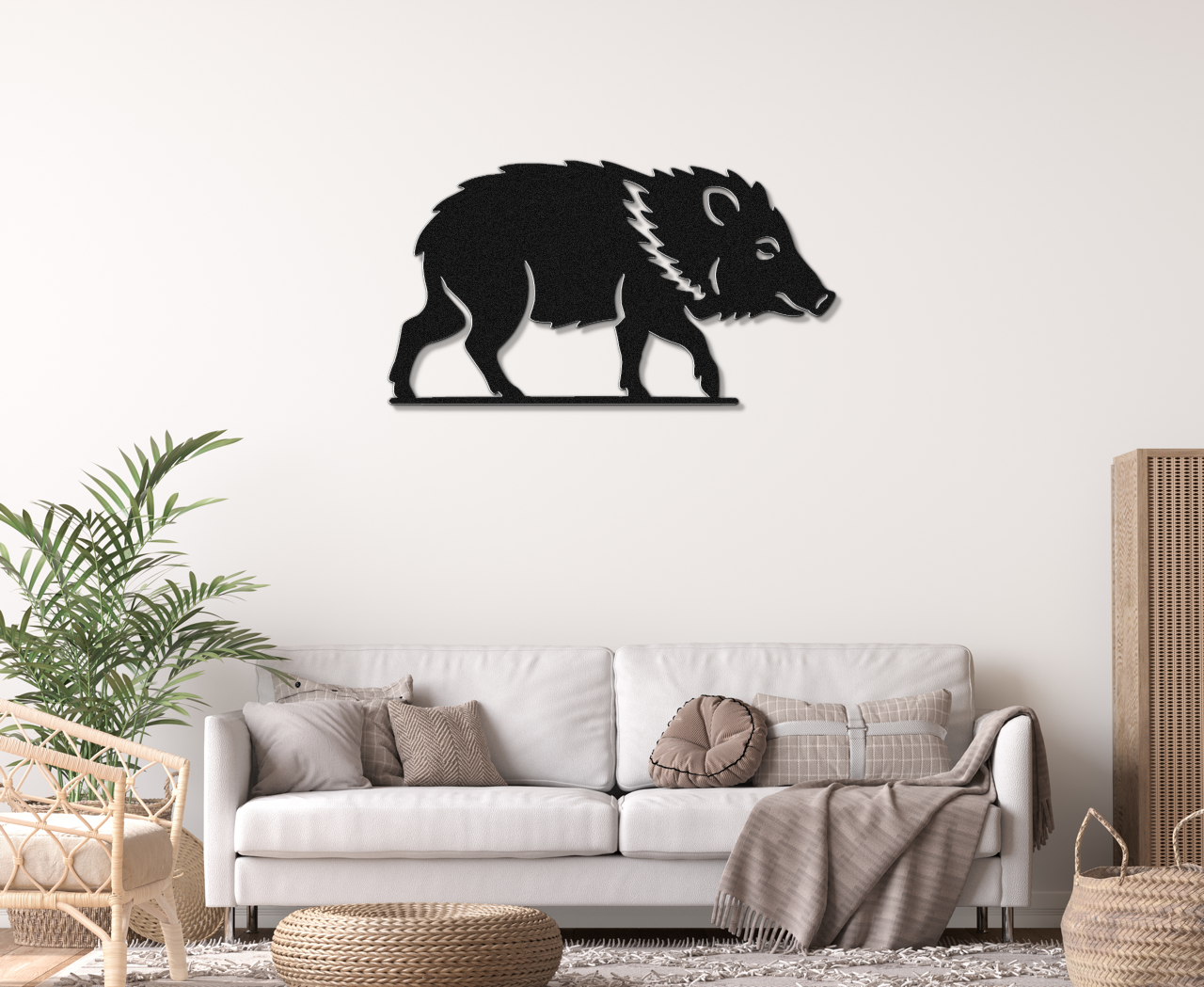 Javelina Metal Wall Art