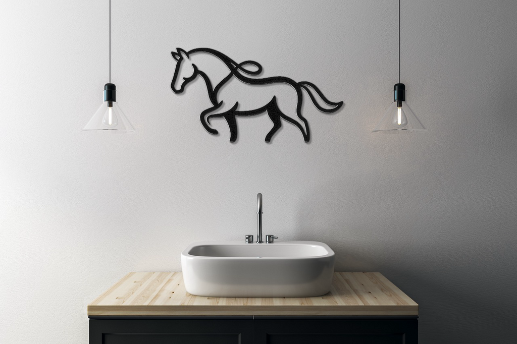 Horse Metal Wall Art