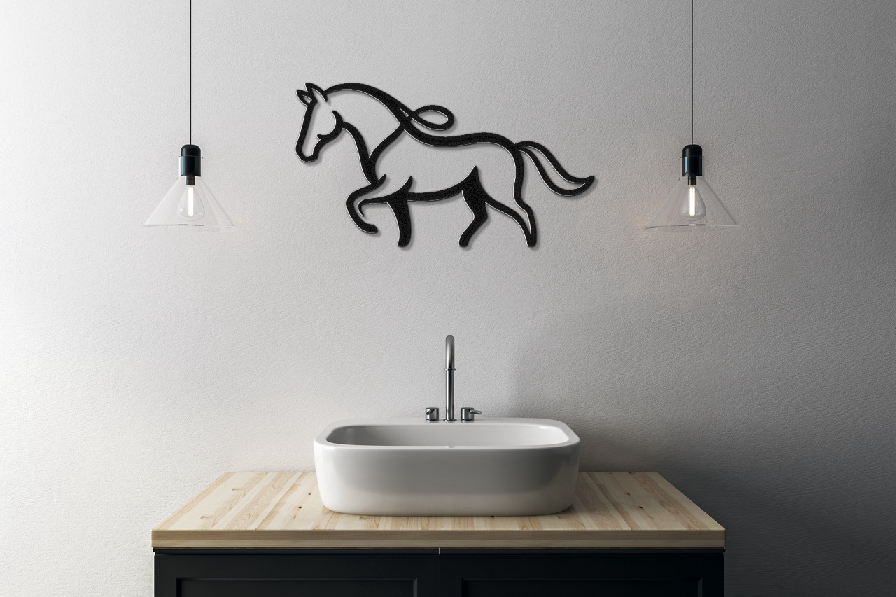 Horse Metal Wall Art