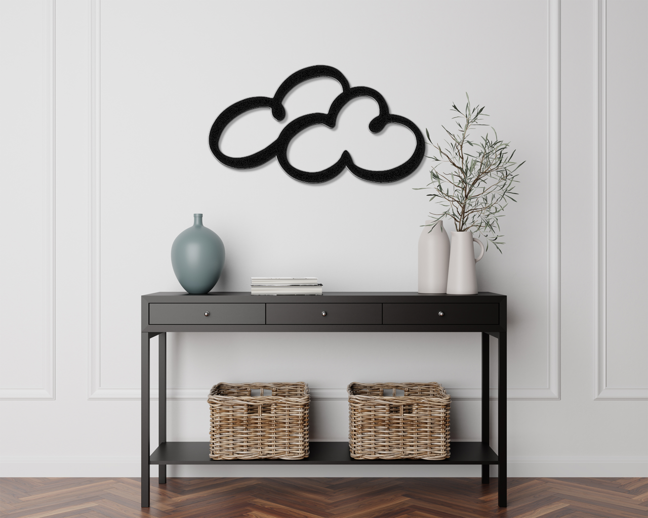 Clouds Metal Wall Art