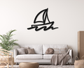 Sailboat Metal Wall Art