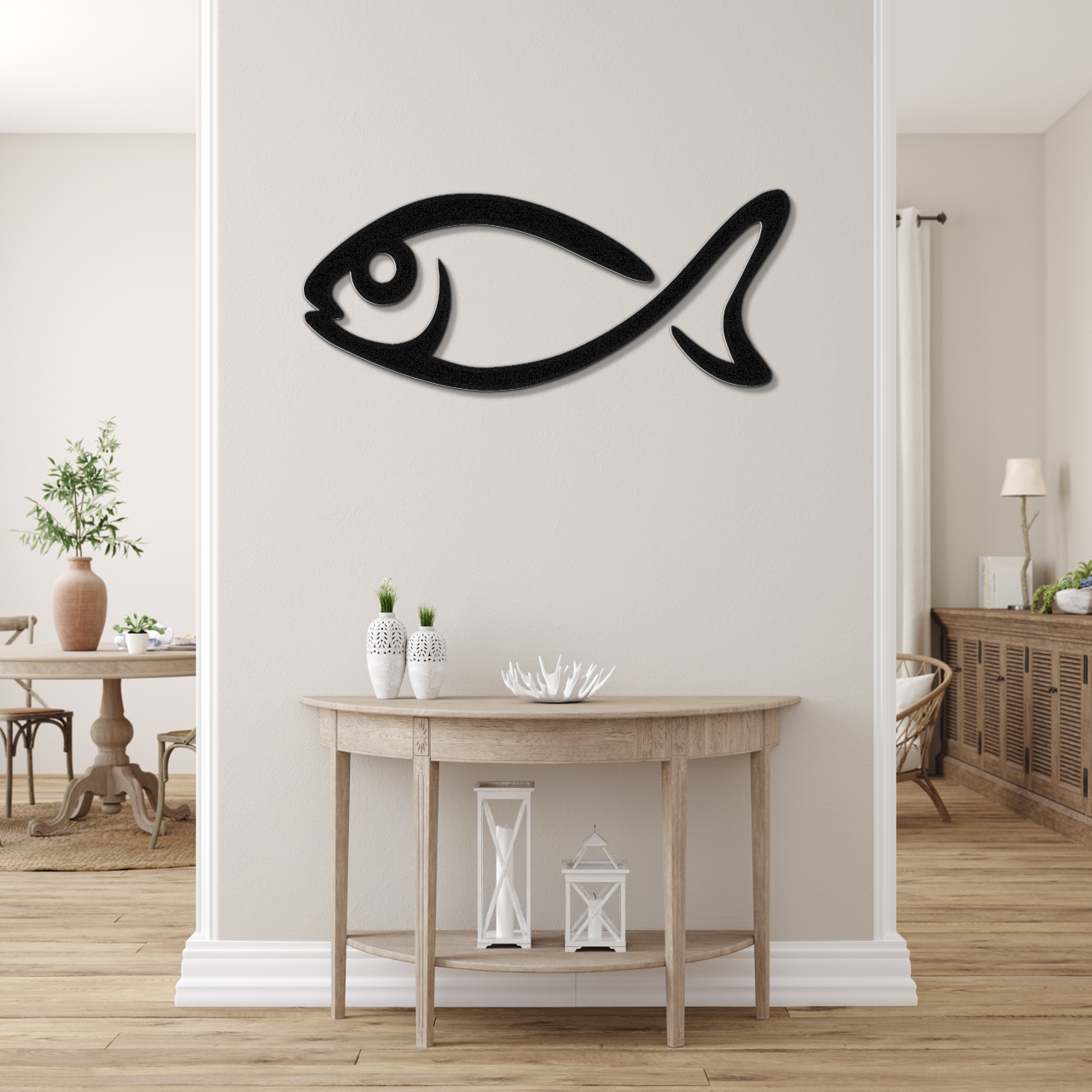 Fish Metal Wall Art