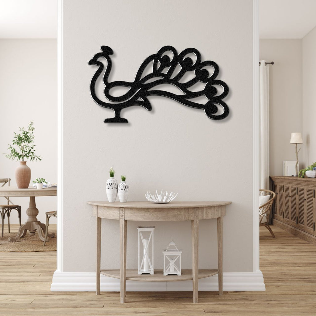 Peacock Metal Wall Art