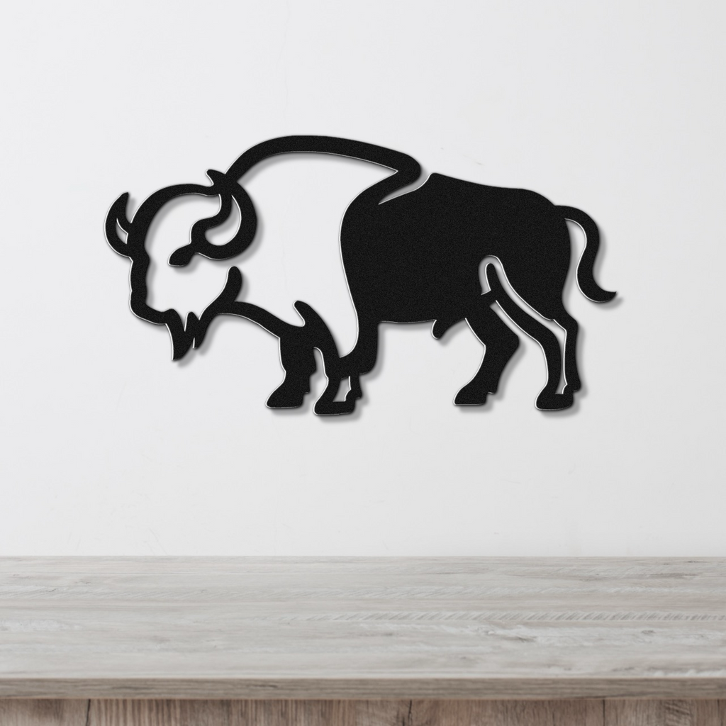 Buffalo Metal Wall Art