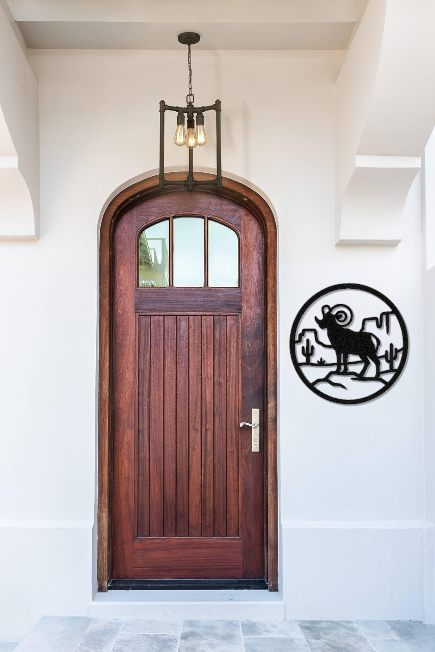Arizona Bighorn Sheep Metal Wall Art