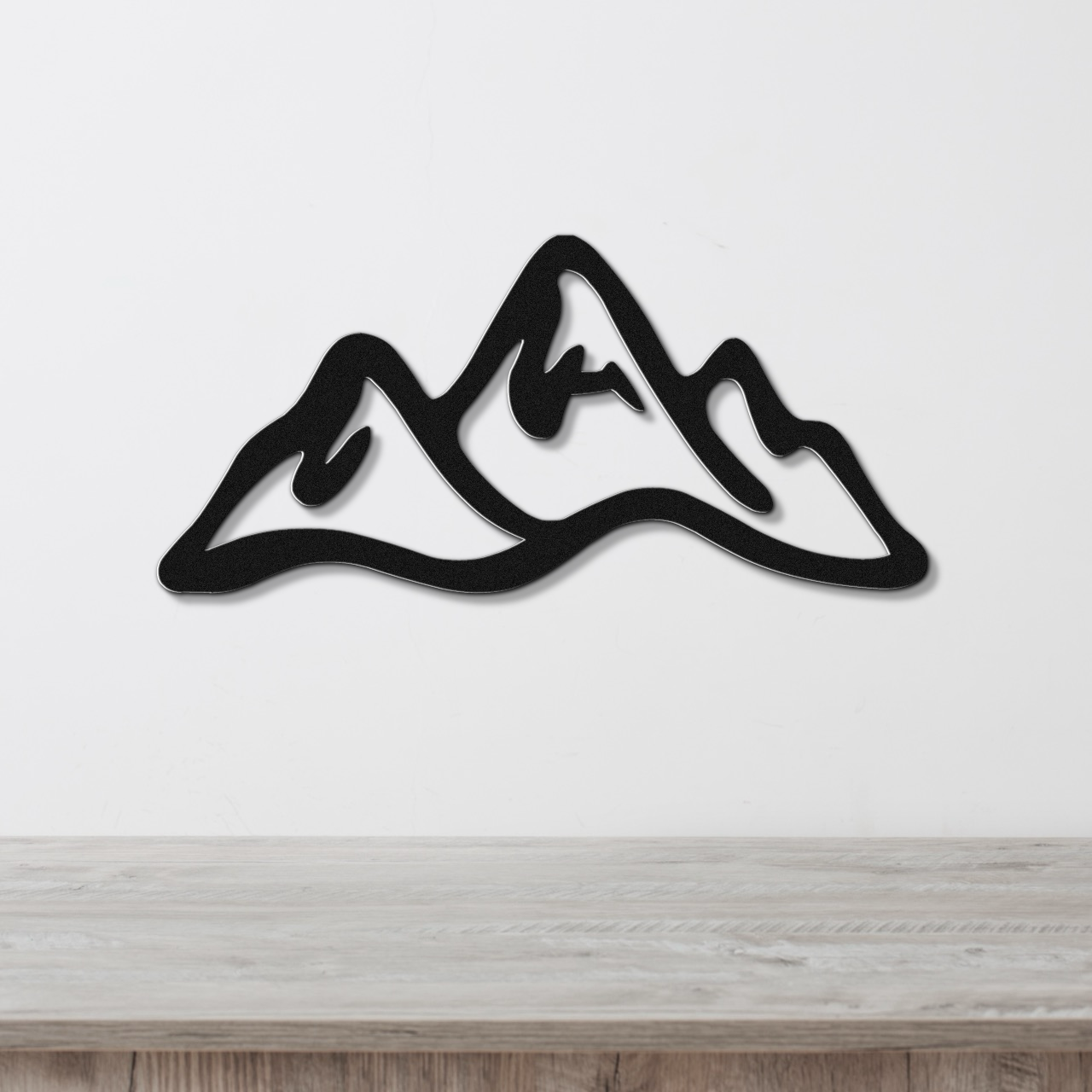 Mountains Metal Wall Art