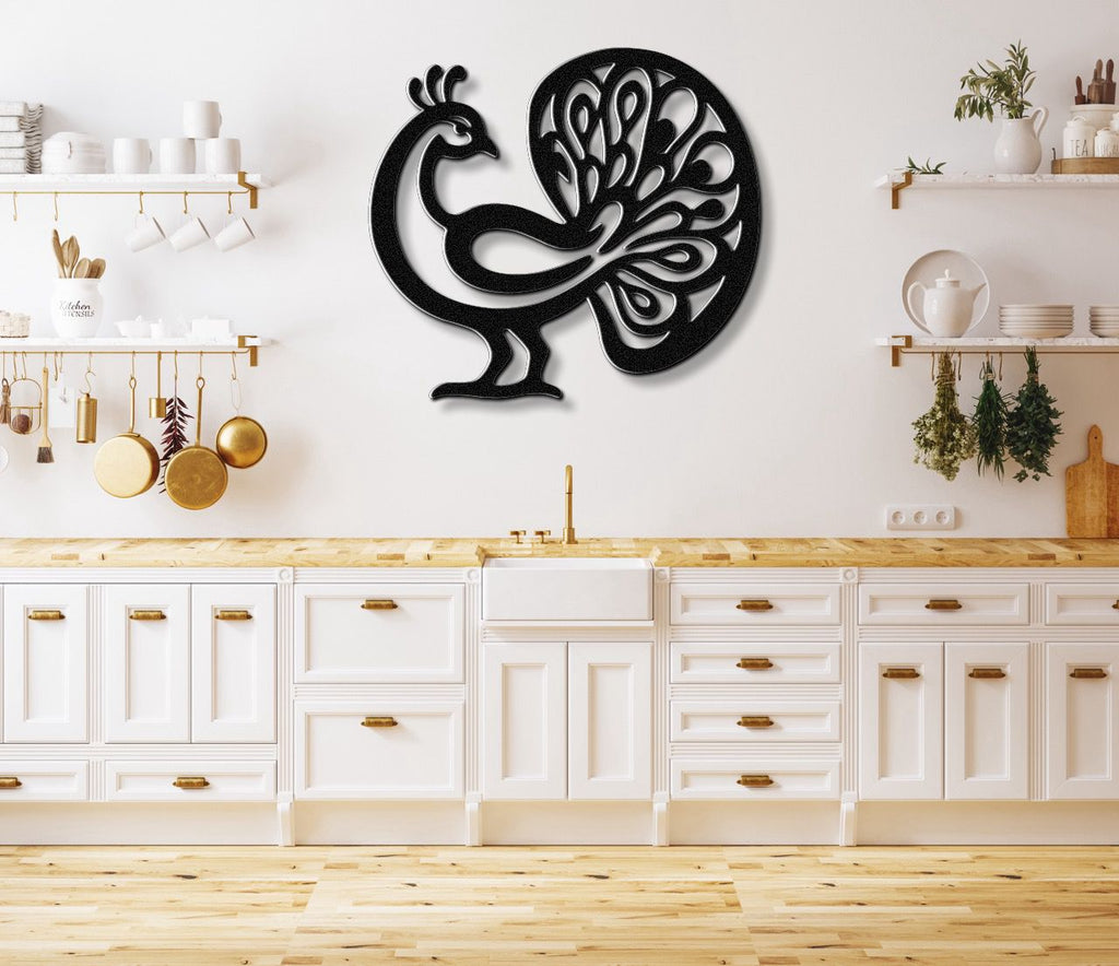Peacock Metal Wall Art