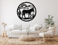 Burro Metal Wall Art