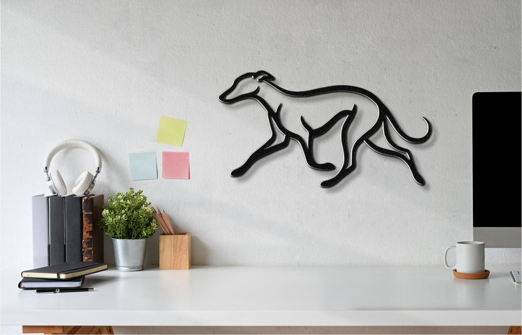 Greyhound Metal Wall Art