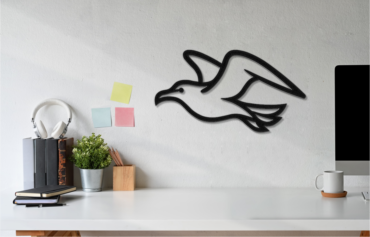 Seagull Metal Wall Art