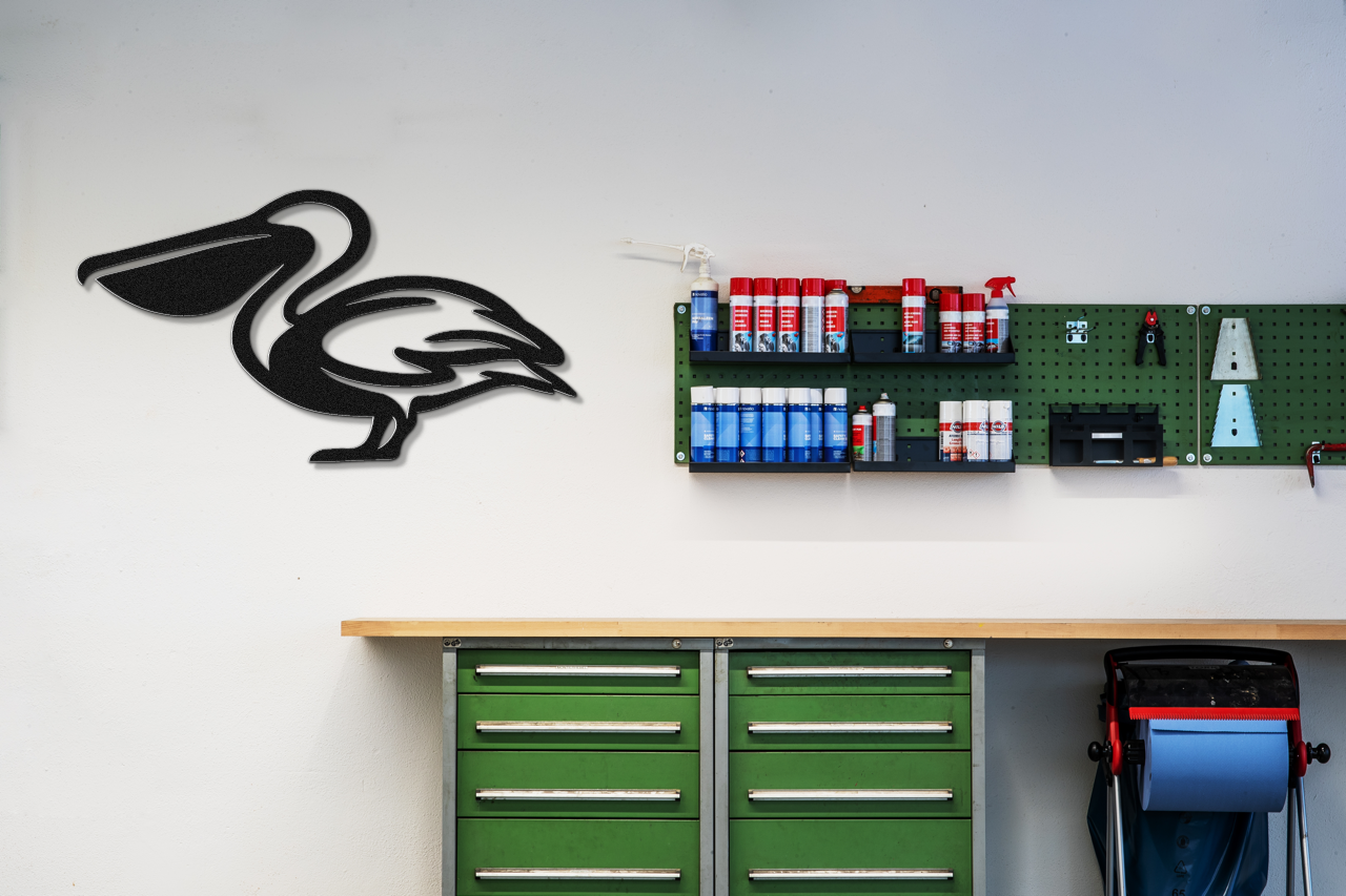 Pelican Metal Wall Art